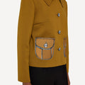Oleana-Pauline Jacket Mustard-Norway Designs