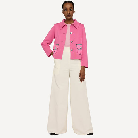 Oleana-Pauline Jacket Pink-Norway Designs