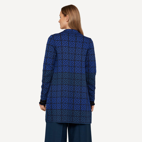 Oleana-Portugal Jakke Mørk Blå-Norway Designs