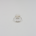 Opro-Firklover-Ring-Medium-Solv-Emalje-Gronn-1