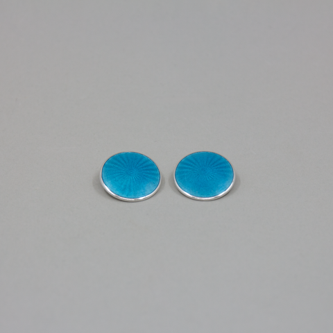 Opro-Neptun Ørepynt Klips Turkis-Norway Designs