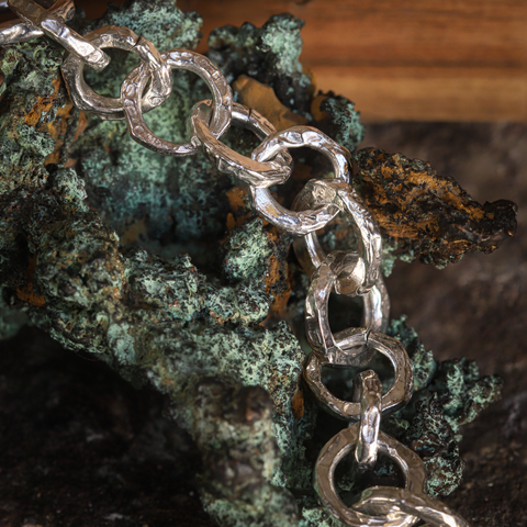 P-S Jewellery-Armlenke Kraftig Sølv-Norway Designs
