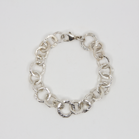 P-S Jewellery-Armlenke Kraftig Sølv-Norway Designs