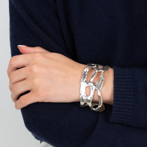 P-S Jewellery-Armring Sølv-Norway Designs