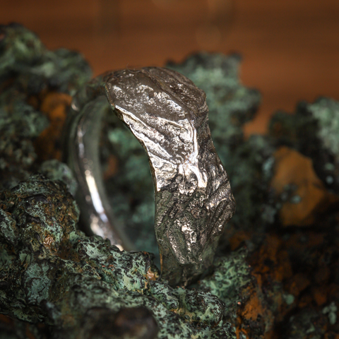 P-S Jewellery-Bred Ridge Ring Sølv-Norway Designs