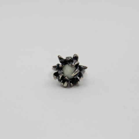P-S Jewellery-Chrysanthemum Ring Jade-Norway Designs