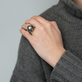 P-S Jewellery-Chrysanthemum Ring Jade-Norway Designs