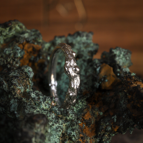 P-S Jewellery-Enkel Grenring Solv-Norway Designs