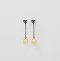 P-S Jewellery-Kort Ørepynt Sydhavsperle-Norway Designs
