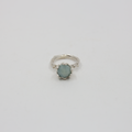 P-S Jewellery-Nett Ring Blå Jade/Sølv-Norway Designs