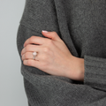 P-S Jewellery-Nett Ring Rosa Jade/Sølv-Norway Designs