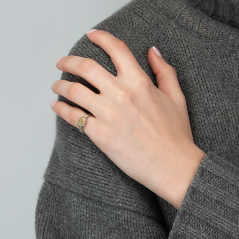 P-S Jewellery-Rutilkvarts Ring Sølv-Norway Designs