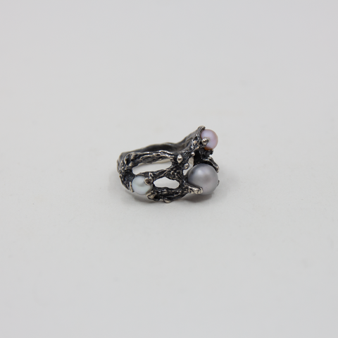 P-S Jewellery-Stor Grenring Ferskvannsperler-Norway Designs