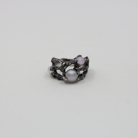 P-S Jewellery-Stor Grenring Ferskvannsperler-Norway Designs