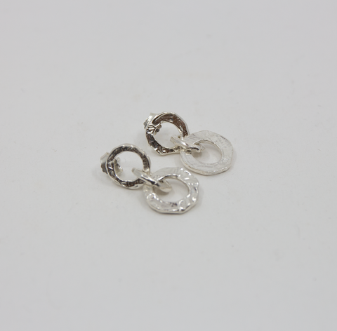 P-S Jewellery-Ørepynt Tre Ringer-Norway Designs