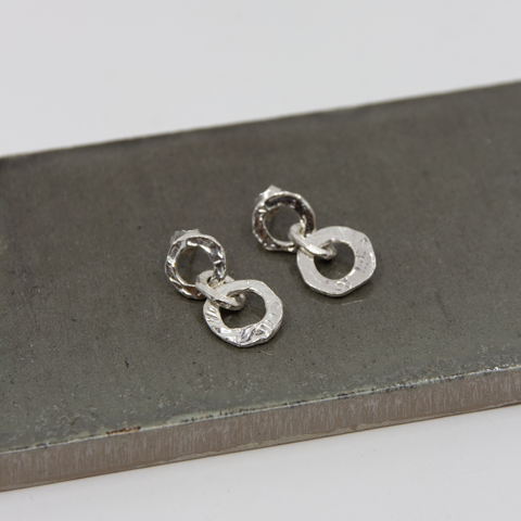 P-S Jewellery-Ørepynt Tre Ringer-Norway Designs