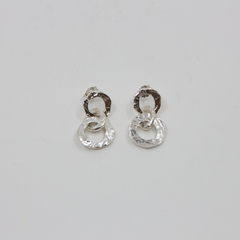 P-S Jewellery-Ørepynt Tre Ringer-Norway Designs