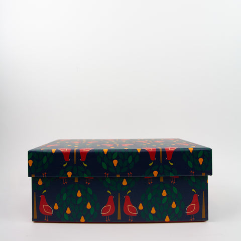 PK-Gaveeske Poinsetta And Partridge Medium-Norway Designs