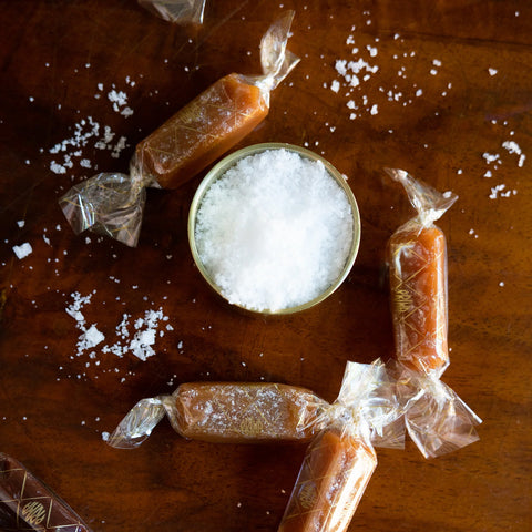 Pärlans Konfektyr - Karamell Vanilje Havsalt - Norway Designs