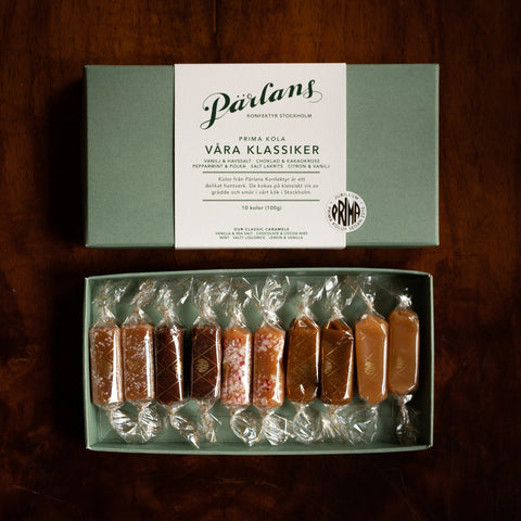 Parlans Konfektyr-Karameller 10 Stk Klassikere-Norway Designs