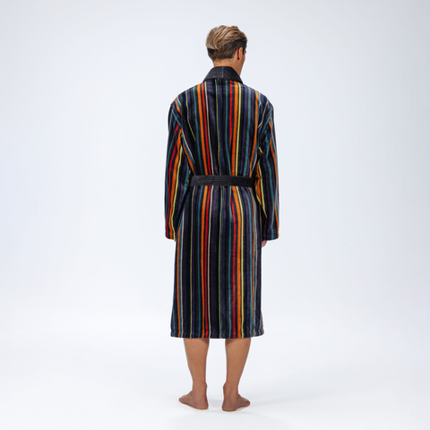 Pelle Vävare-Sarek Badekåpe Herre Multistripe-Norway 