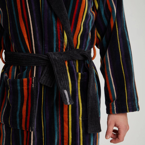 Pelle Vävare-Sarek Badekåpe Herre Multistripe-Norway 