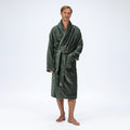 Pelle Vävare-Torekov Badekåpe Herre Forest Green-Norway Designs