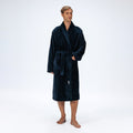 Pelle Vävare-Torekov Badekåpe Herre Navy-Norway Designs