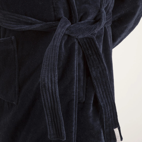 Pelle Vävare-Torekov Badekåpe Herre Navy-Norway Designs