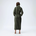 Pelle Vävare-Torekov Badekåpe Dame Forest Green-Norway Designs