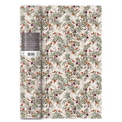 Penny Kennedy-Gavepapir Figs & Ferns 3 meter-Norway Designs