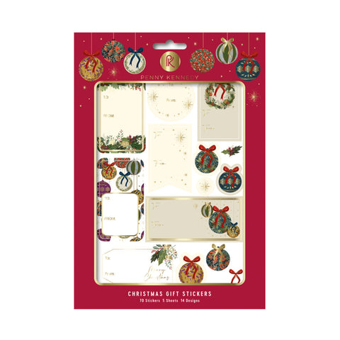 Penny_Kennedy Klistremerker Golden Yuletide 70stk
