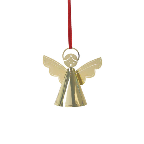 Julepynt Pluto Syngende Engel Gull - Norway Designs