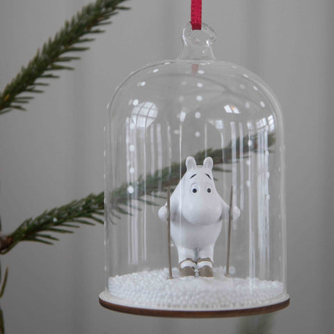 Pluto DesignJulepynt Snøkule Mummitrollet-Norway Designs