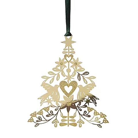 Pluto-Julepynt Folk Tree 8,5cm-Norway Designs