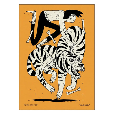 Poster & Frame Plakat 50x70cm Tiger