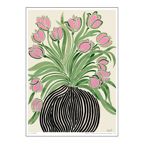 Poster & Frame Plakat A3 Tulips 1 - Norway Designs