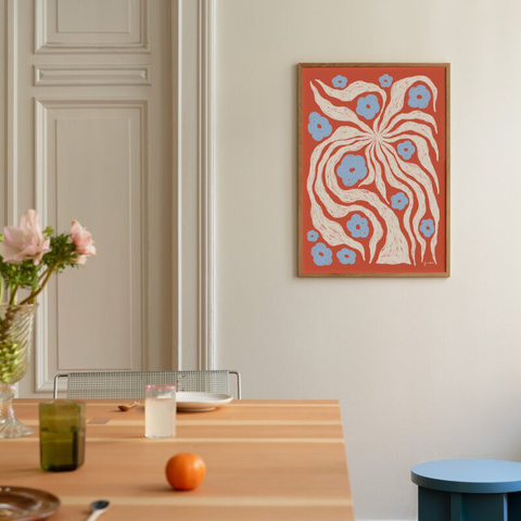 Plakat 30x40cm Misty - Norway Deisgns