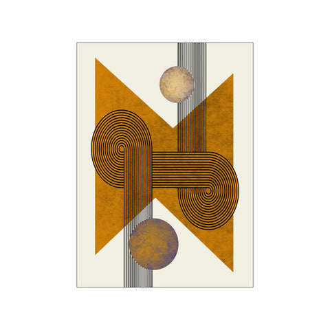 Poster & Frame-Plakat 30x40cm Abstract Geometric Rhythm Little Dean-Norway Designs