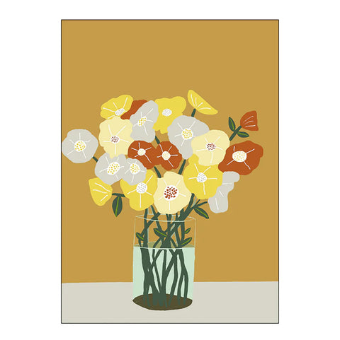 Plakat 30x40cm Vase of Flowers - Norway Designs