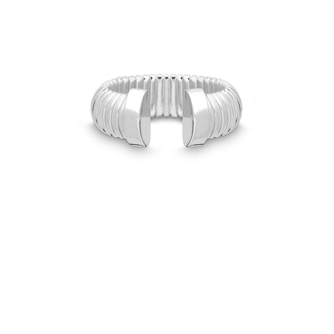 Quinn Spirale Ring Liten Sølv - Norway Designs