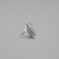 Quinn - Oval Ring Sølv - Norway Designs