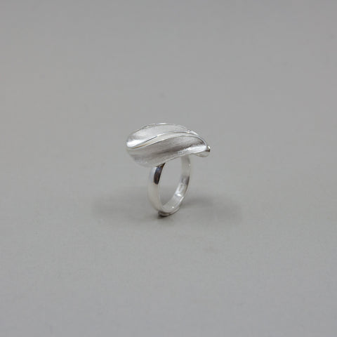 Quinn - Oval Ring Sølv - Norway Designs