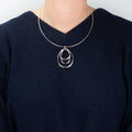 Quinn - Ribbon Oval Anheng - Norway Designs