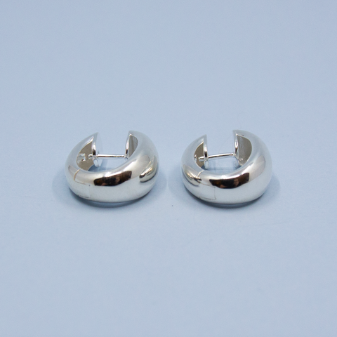 Quinn - Øredobber Classic Oval Sølv - Norway Designs