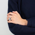 Quinn - Ring Sølv Rund - Norway Designs