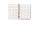 2024 Flores 12-Month Softcover Spiral Planner - Norway Designs