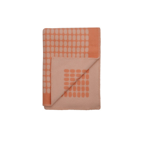 Røros Tweed - Palette Pledd Coral - Norway Designs