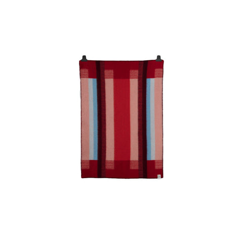 Røros Tweed - Mikkel Halvpledd - Rød- Norway Designs