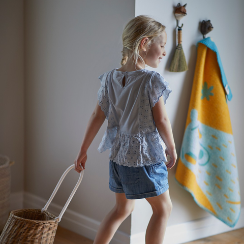 Bamse Babypledd fra Røros Tweed i 100% norsk ull